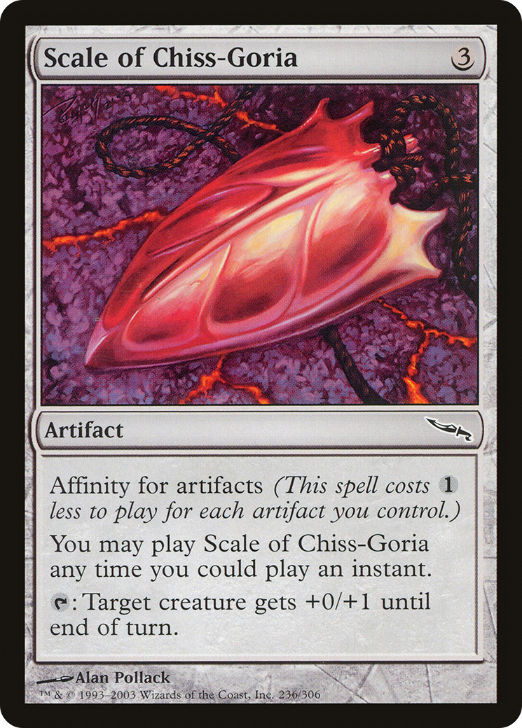 Scale of Chiss-Goria (236) Foil - Mirrodin