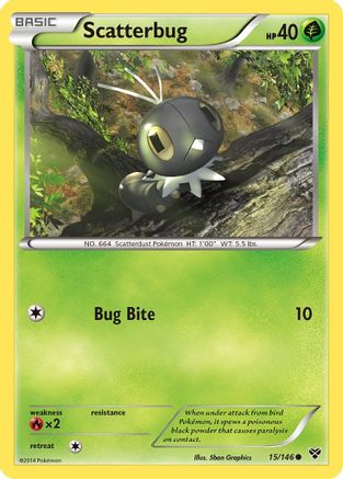 Scatterbug (15) - XY Base Set