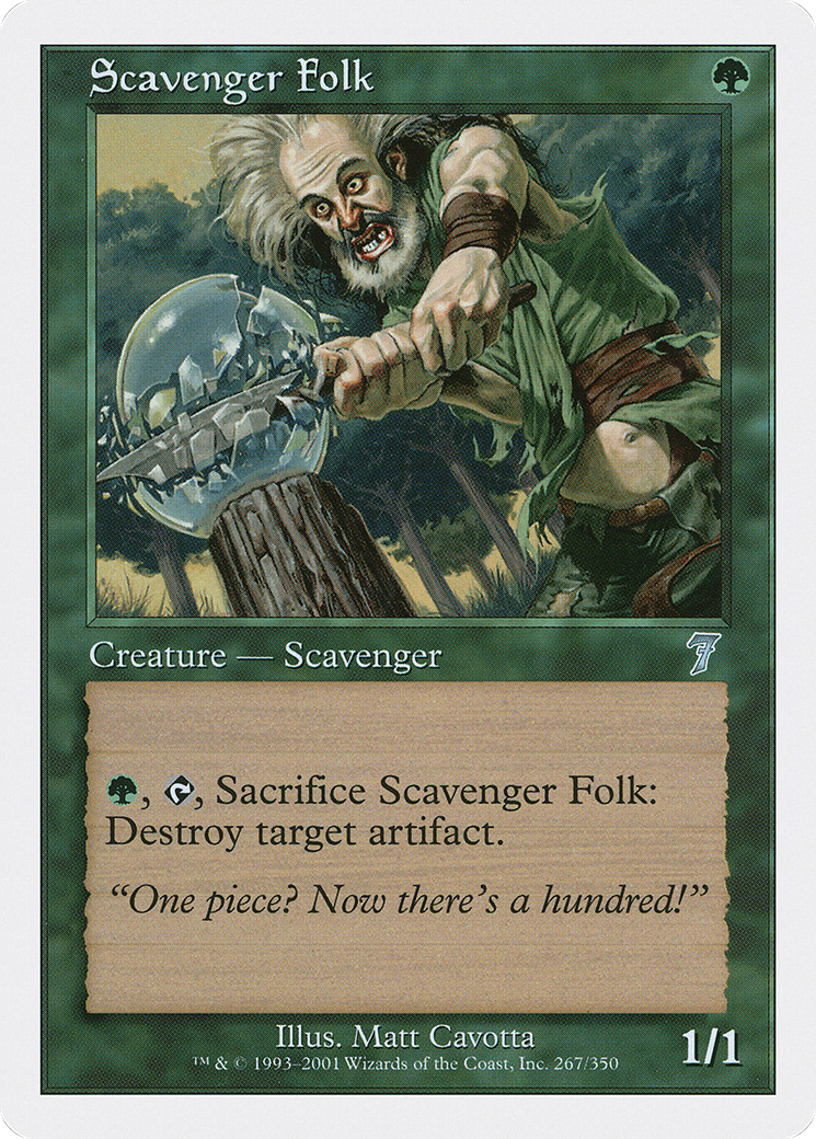 Scavenger Folk (267) - Seventh Edition