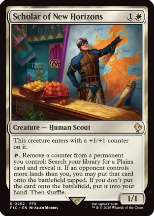 Scholar of New Horizons (252) Surge Foil - Commander: FINAL FANTASY