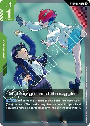 Schoolgirl and Smuggler (ST06-012) - Starter Deck 06: Clan Unity