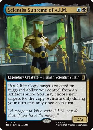 Scientist Supreme of A.I.M. (Extended Art) (423) Foil - Marvel Super Heroes