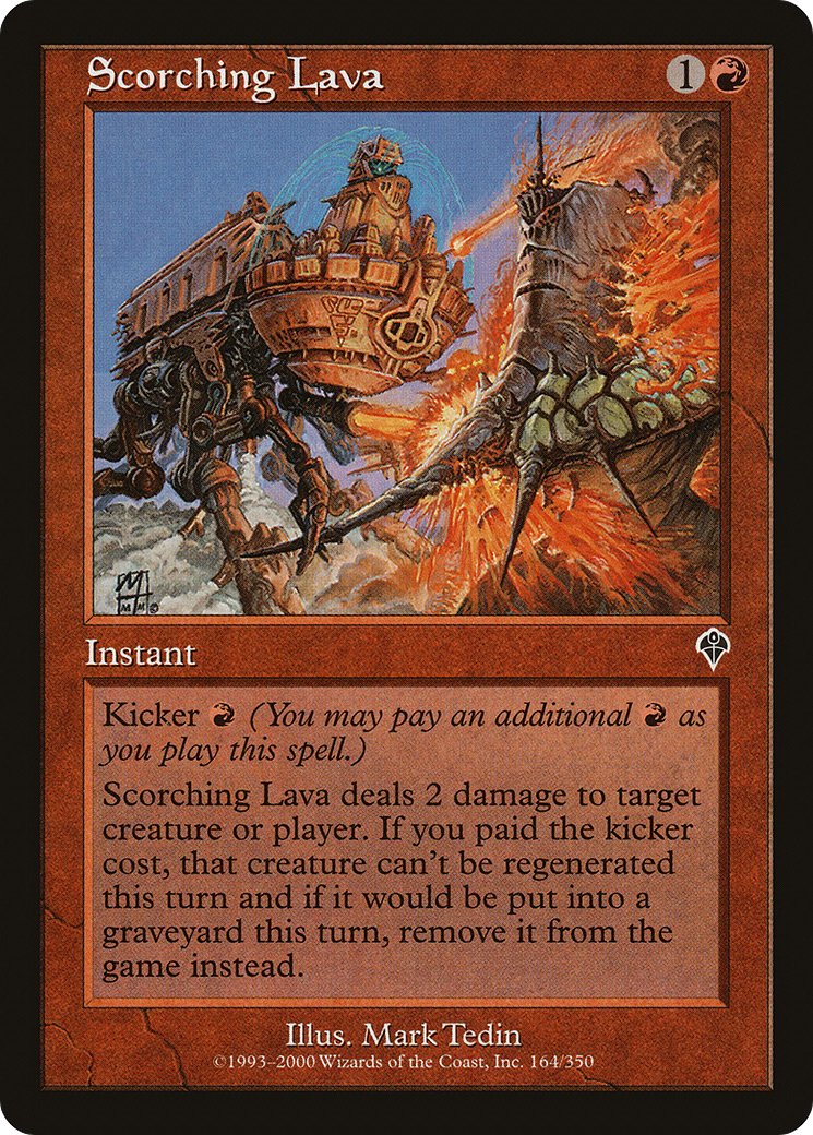 Scorching Lava (164) Foil - Invasion