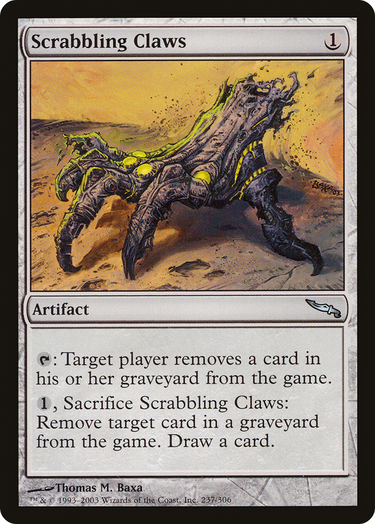 Scrabbling Claws (237) Foil - Mirrodin
