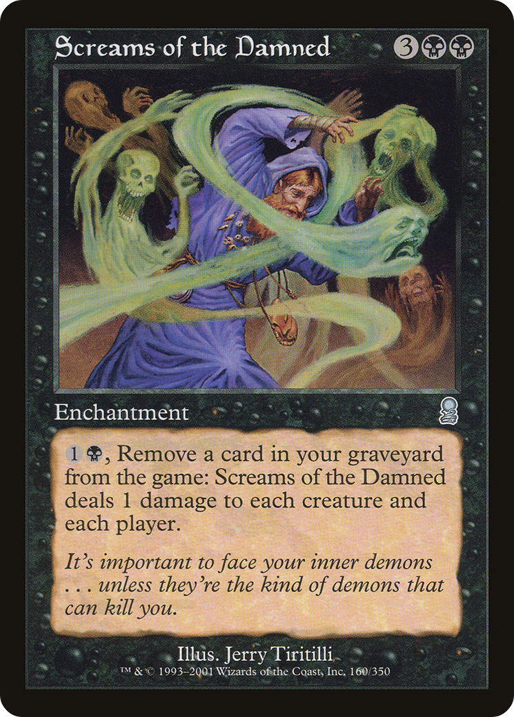 Screams of the Damned (160) Foil - Odyssey