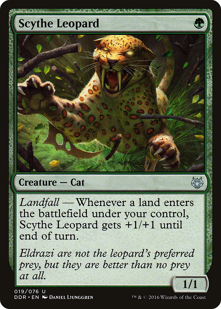 Scythe Leopard (019) - Duel Decks: Nissa vs. Ob Nixilis