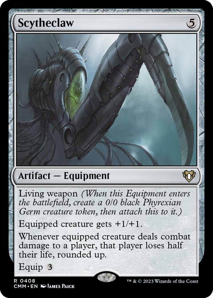 Scytheclaw (408) Foil - Commander Masters