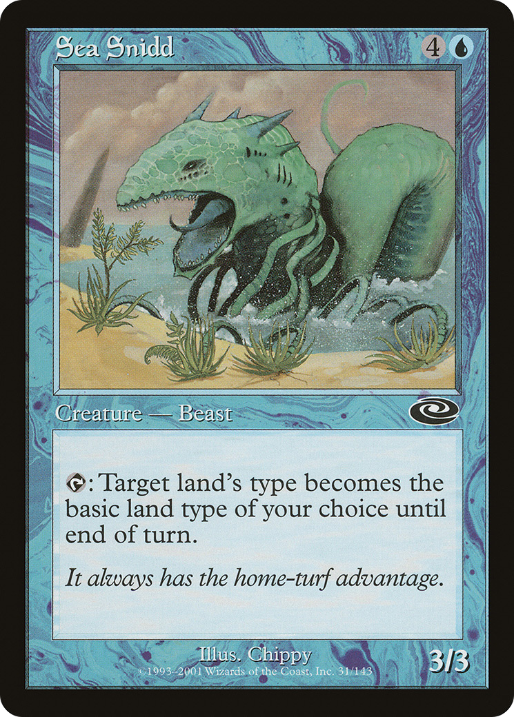 Sea Snidd (031) Foil - Planeshift