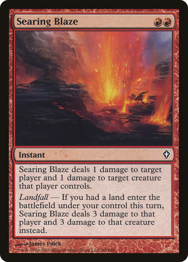 Searing Blaze (090) - Worldwake