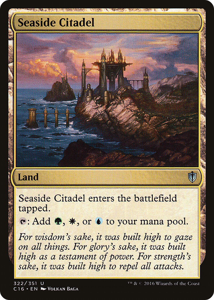 Seaside Citadel (322) - Commander 2016