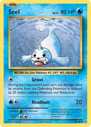 Seel (28) - Evolutions