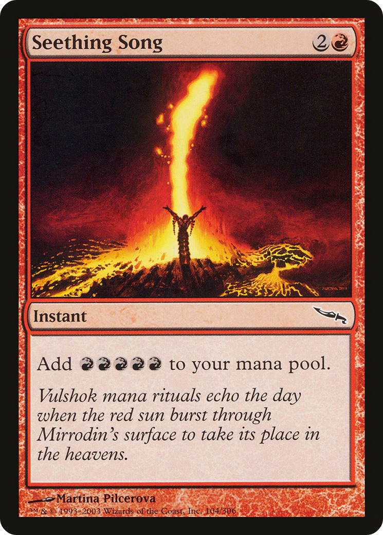 Seething Song (104) Foil - Mirrodin