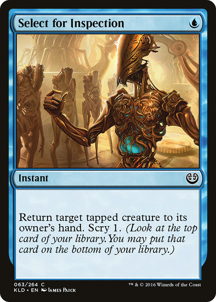 Select for Inspection (063) Foil - Kaladesh