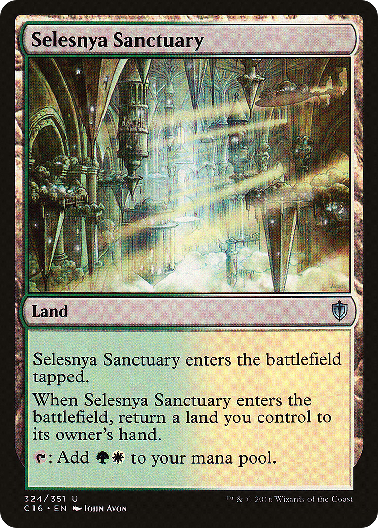 Selesnya Sanctuary (324) - Commander 2016