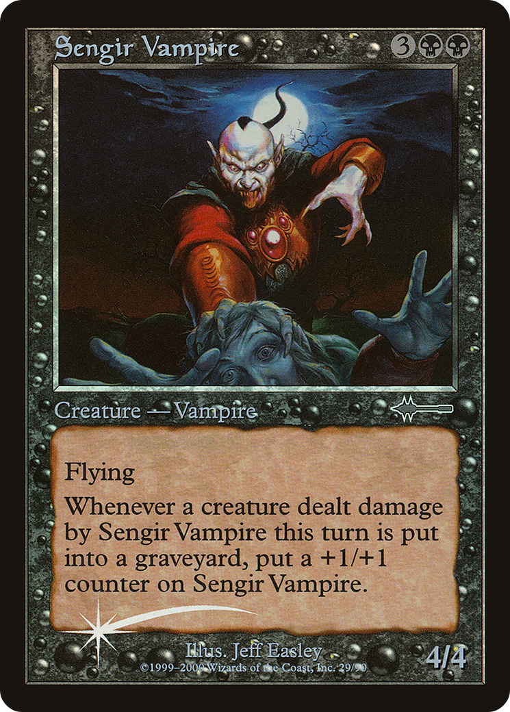 Sengir Vampire (029) Foil - Beatdown Box Set