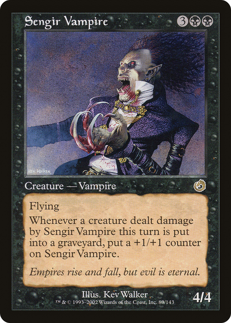 Sengir Vampire (080) Foil - Torment