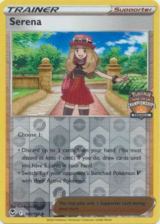 Serena (Regional Championships) (164) Reverse Holofoil - Silver Tempest
