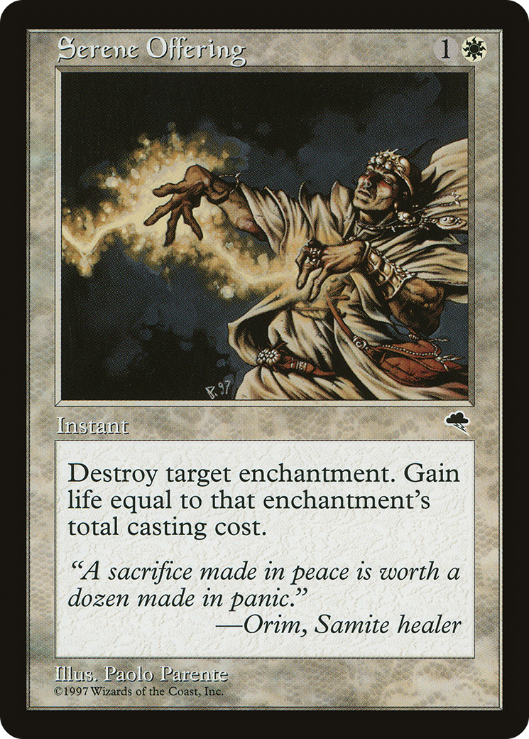 Serene Offering - Tempest