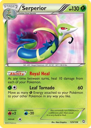 Serperior (125) Holofoil - Dragons Exalted