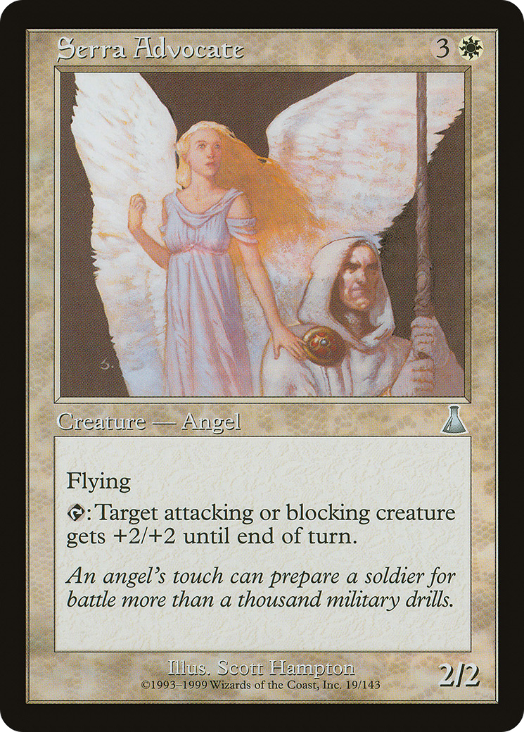 Serra Advocate (019) - Urza's Destiny