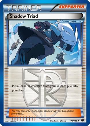 Shadow Triad (Team Plasma) (102) - Plasma Freeze