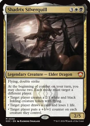 Shadrix Silverquill (330) - Commander: Secrets of Strixhaven