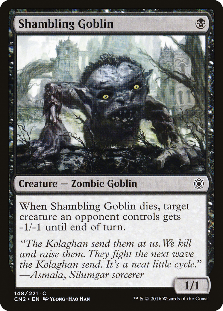 Shambling Goblin (148) Foil - Conspiracy: Take the Crown