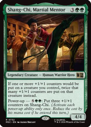 Shang-Chi, Martial Mentor (732) - Commander: Marvel Super Heroes
