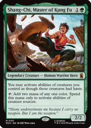 Shang-Chi, Master of Kung Fu (187) Foil - Marvel Super Heroes