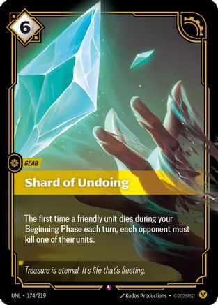Shard of Undoing (174) Foil - Unleashed