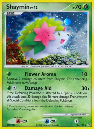 Shaymin (14) Holofoil - Platinum