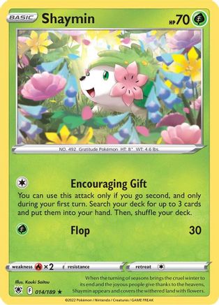 Shaymin (14) Reverse Holofoil - Astral Radiance