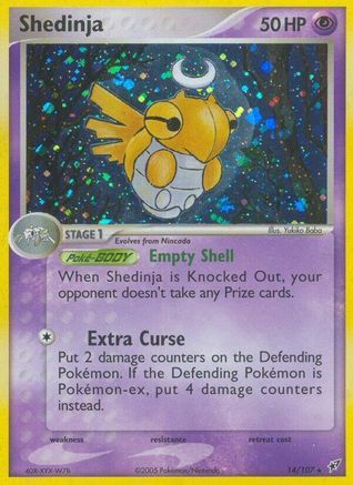 Shedinja (14) Holofoil - Deoxys