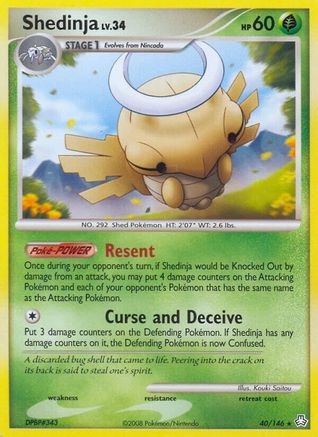 Shedinja (40) - Legends Awakened