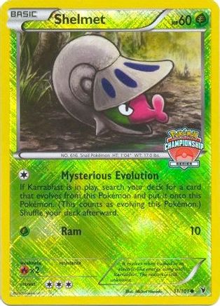 Shelmet (Championship Series) (11) Reverse Holofoil - League & Championship Cards