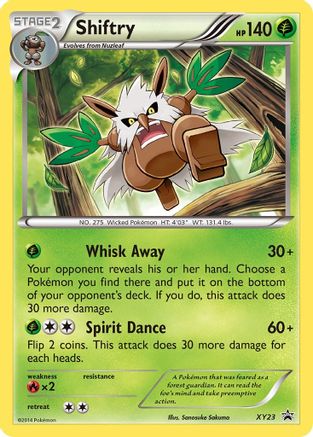 Shiftry (XY23) Holofoil - Black Star Promos