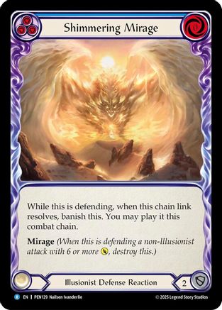 Shimmering Mirage (Blue) (PEN129) - Compendium of Rathe