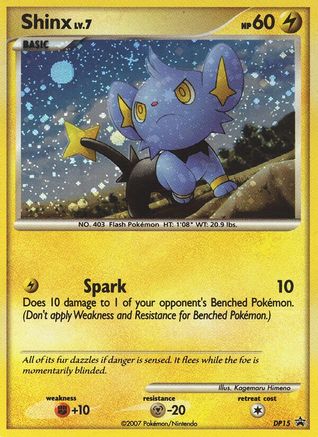 Shinx (DP15) Holofoil - Black Star Promos
