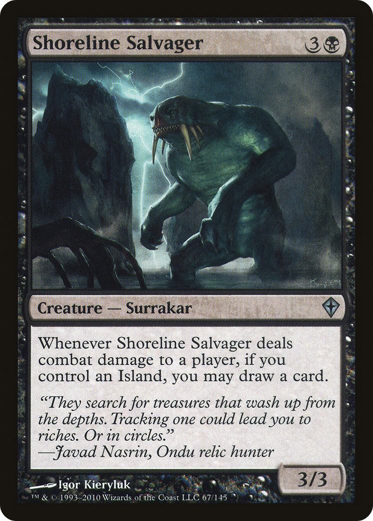 Shoreline Salvager (067) - Worldwake