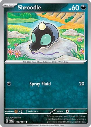 Shroodle (120) Reverse Holofoil - Surging Sparks