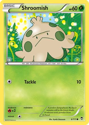 Shroomish (6) - Furious Fists
