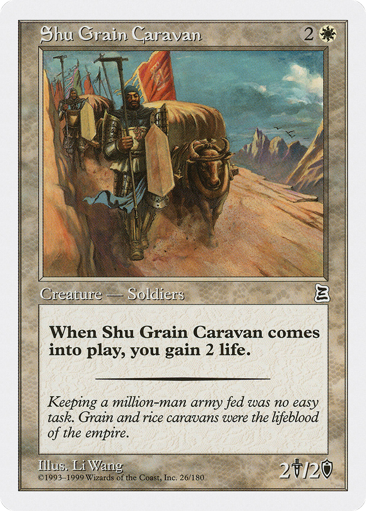 Shu Grain Caravan (026) - Portal Three Kingdoms