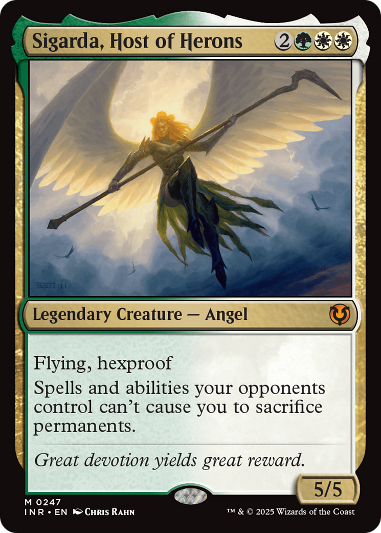Sigarda, Host of Herons (247) Foil - Innistrad Remastered