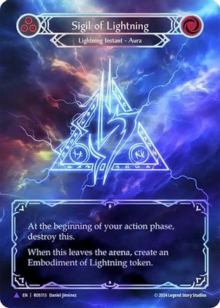 Sigil of Lightning (Marvel) (ROS113) Cold Foil - Rosetta