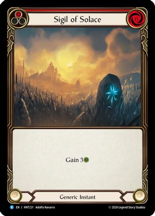 Sigil of Solace (Red) (HNT231) - The Hunted