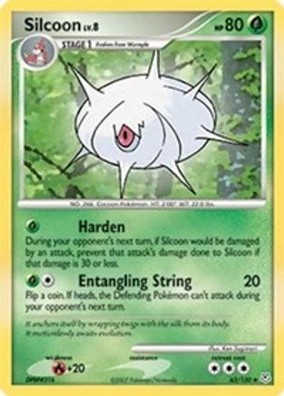 Silcoon (63) Reverse Holofoil - Diamond & Pearl