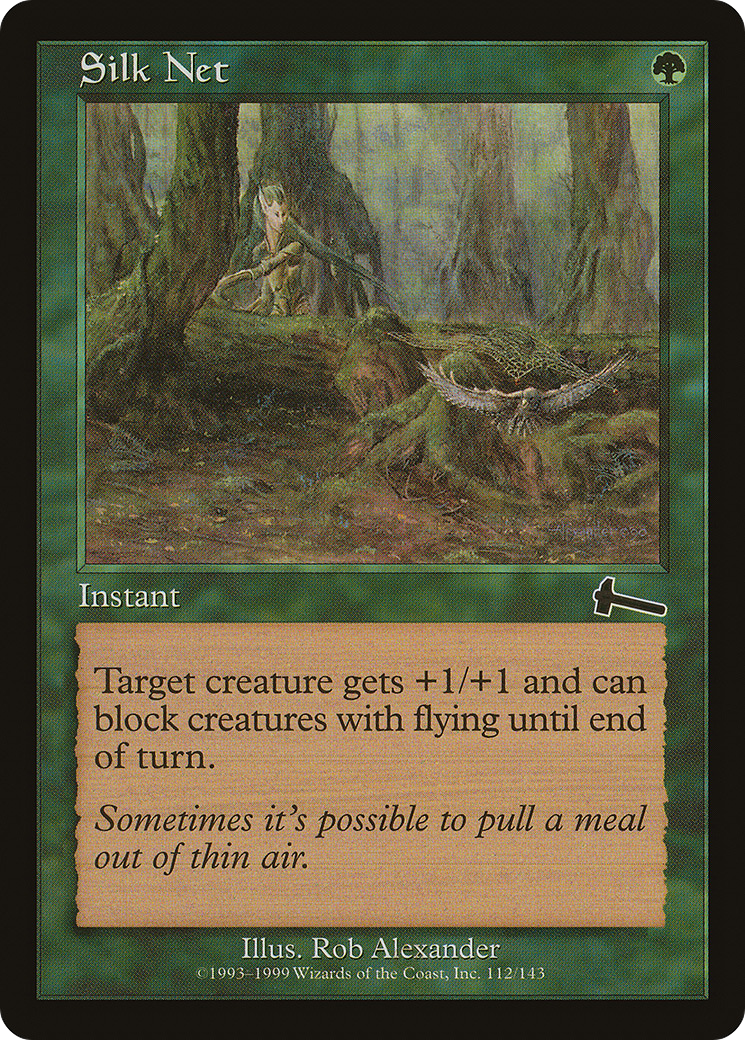Silk Net (112) Foil - Urza's Legacy