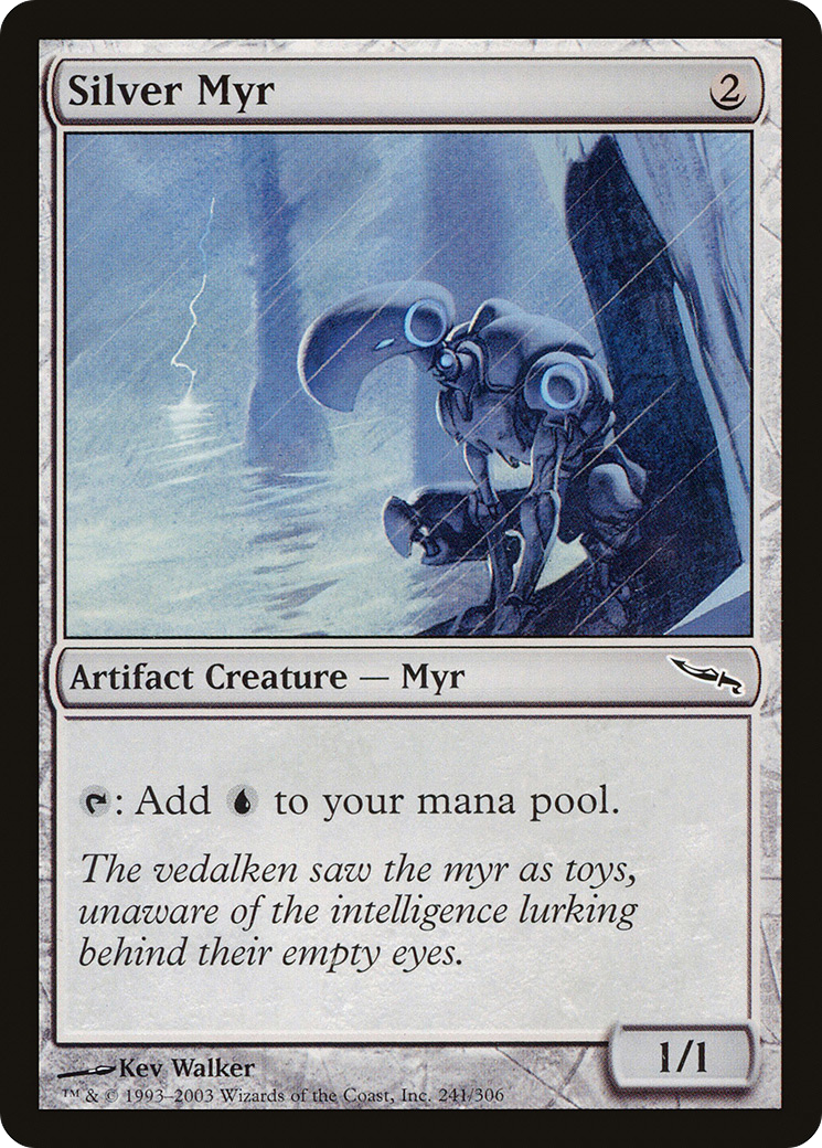 Silver Myr (241) Foil - Mirrodin