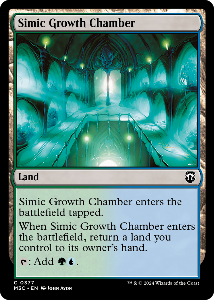 Simic Growth Chamber (377) - Commander: Modern Horizons 3