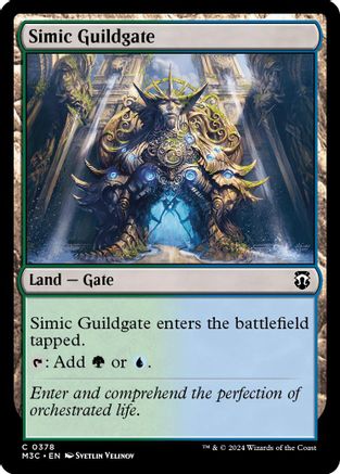 Simic Guildgate (378) Ripple Foil - Commander: Modern Horizons 3